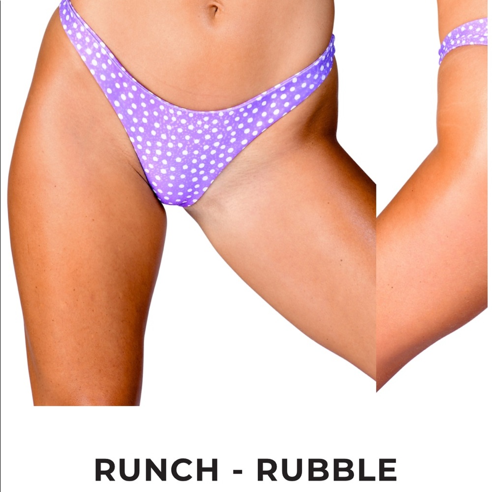 MOANA BIKINI Runch Rubble Bikini Bottoms Size M